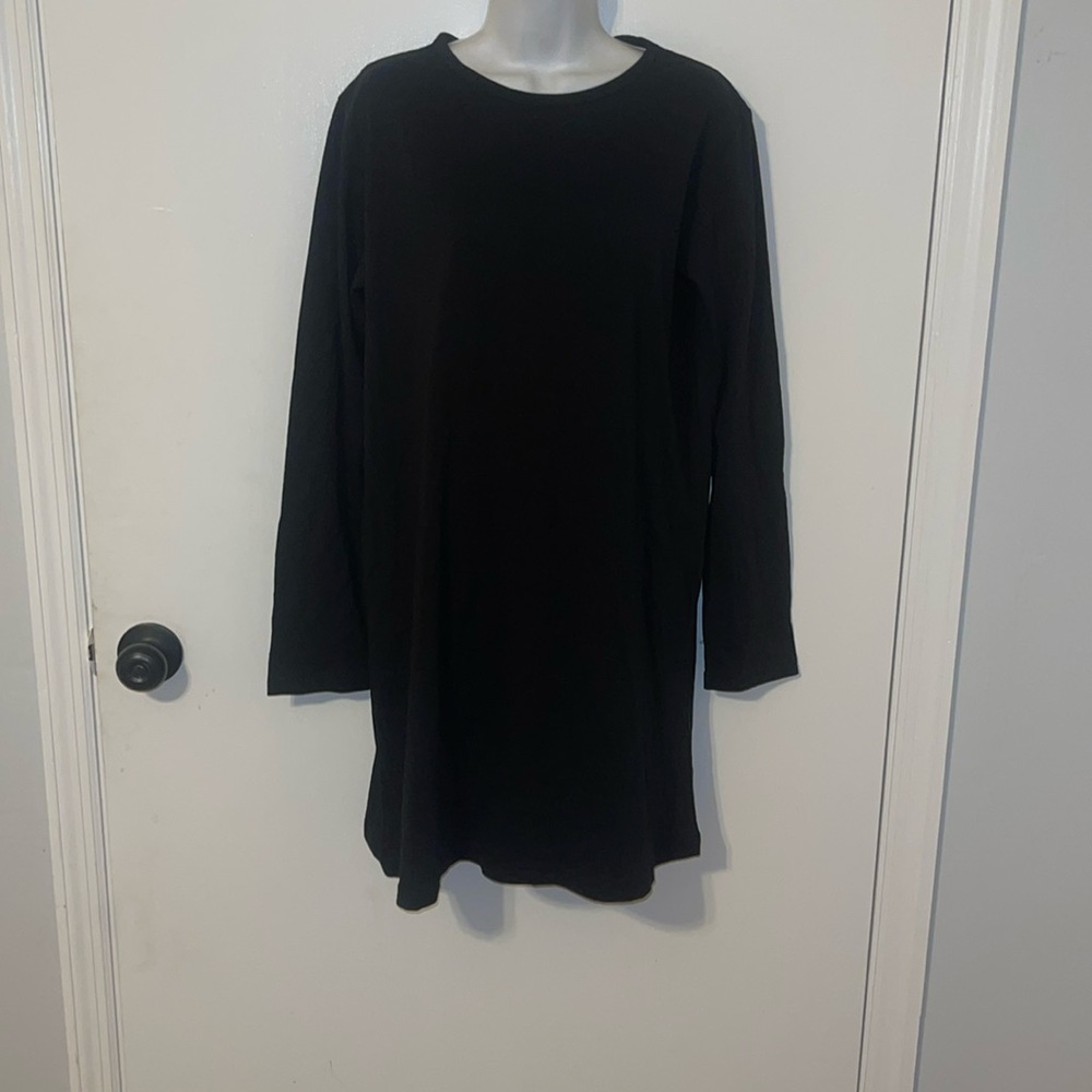 NWT BWest Sevda longsleeve black tunic size 44
